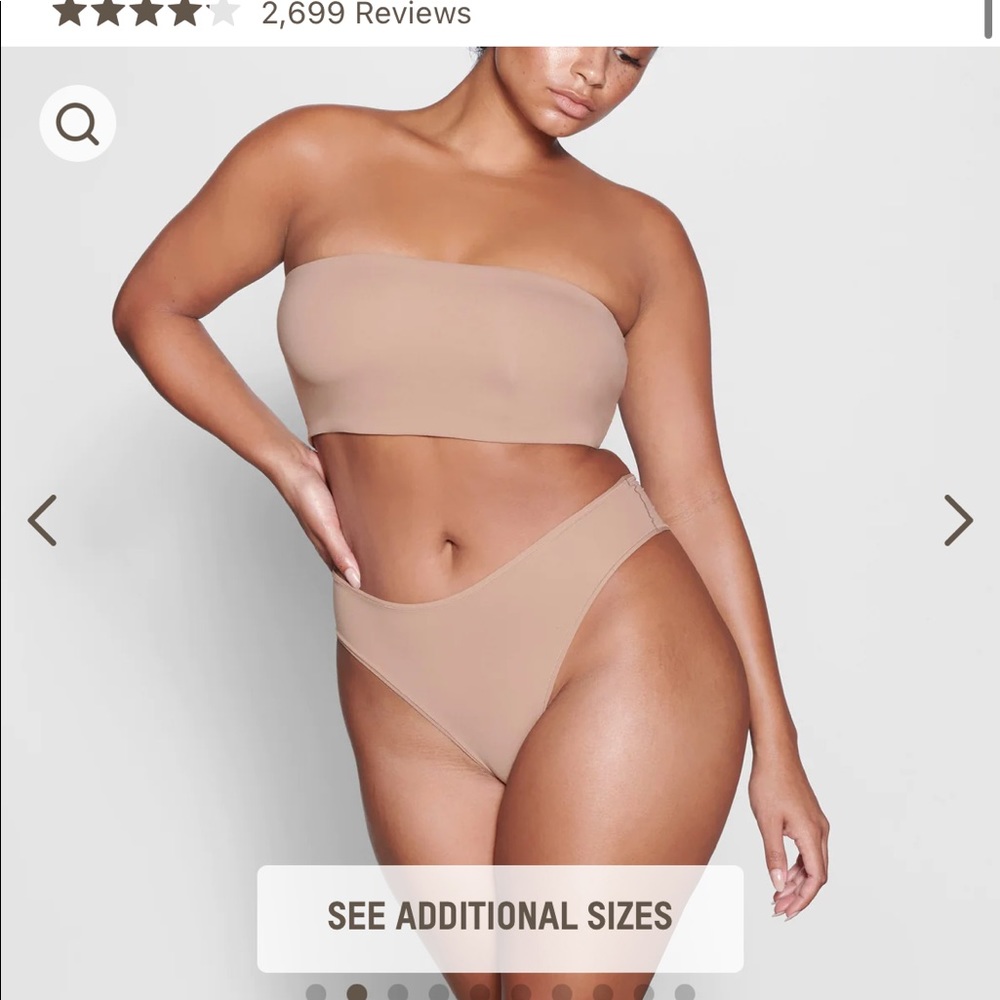 Skims fits everybody bandeau size m